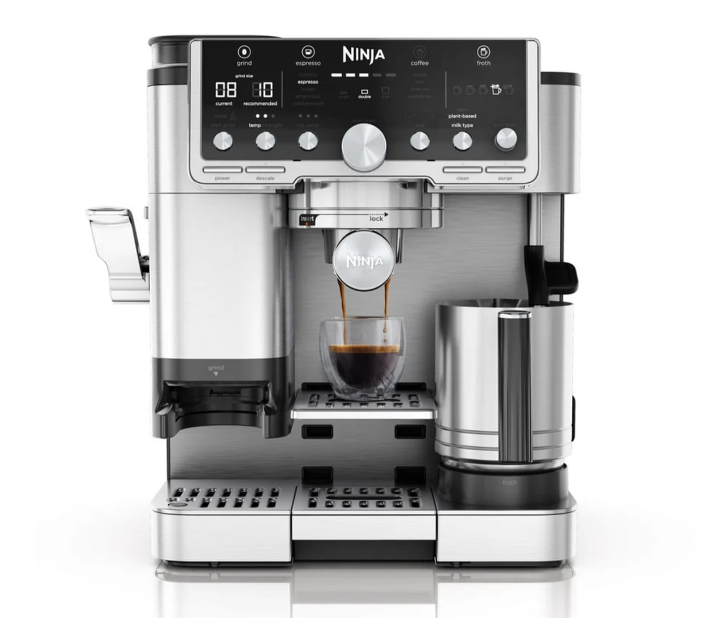 Ninja Luxe Café Pro Series – 4-in-1 versatility with espresso, cold brew, drip coffee and hot water