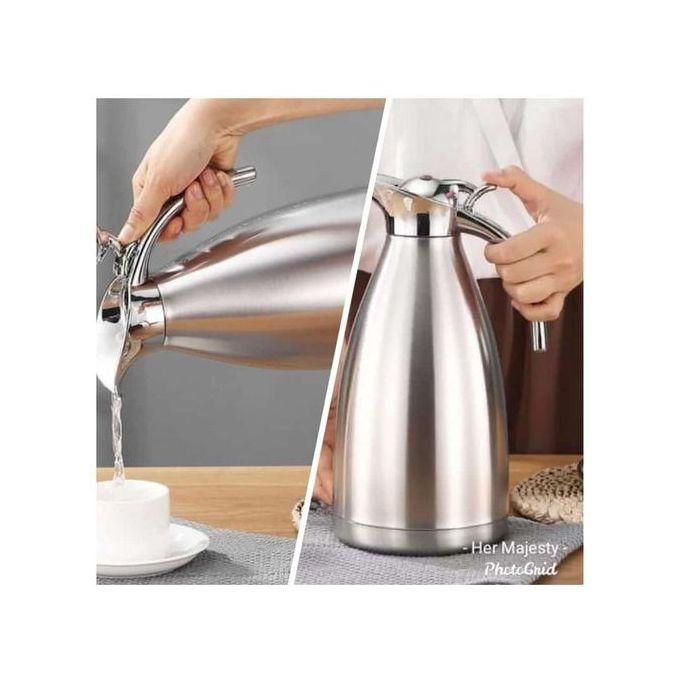 JP 2.0L Stainless Steel Vacuum Flask - Double Wall Insulated Thermal Jug
