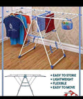 Foldable Clothes Drying Rack - Lightweight Portable Laundry Dryer Stand