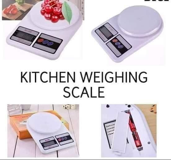 Digital Kitchen Scale 10kg Capacity Food Weight Scale with LCD Display
