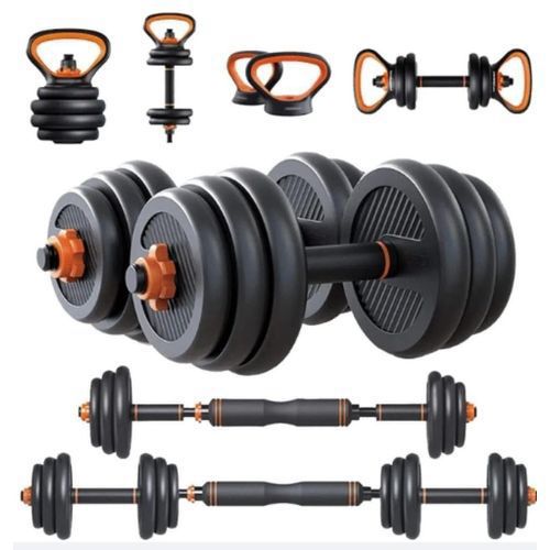 6 in 1 30kgs Adjustable Dumbbell Set - Multi-Function Home Gym Equipment