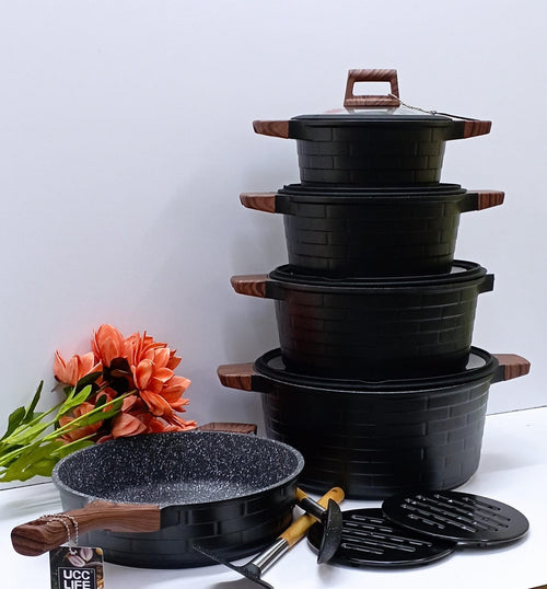 13PCS Granite Coating Kitchen Cookware Set