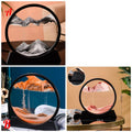 Moving Sand Scape Decor – 3D Dynamic Sand Art Frame