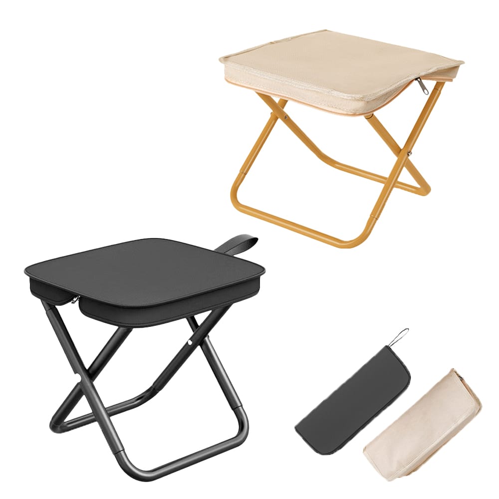 Portable Foldable Stool with Carry Bag – 2 Colours | Holds up to 150kg