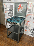 Eurochef 4-Burner Deluxe Standing Gas Stove with Shelves EC-6074(4G)