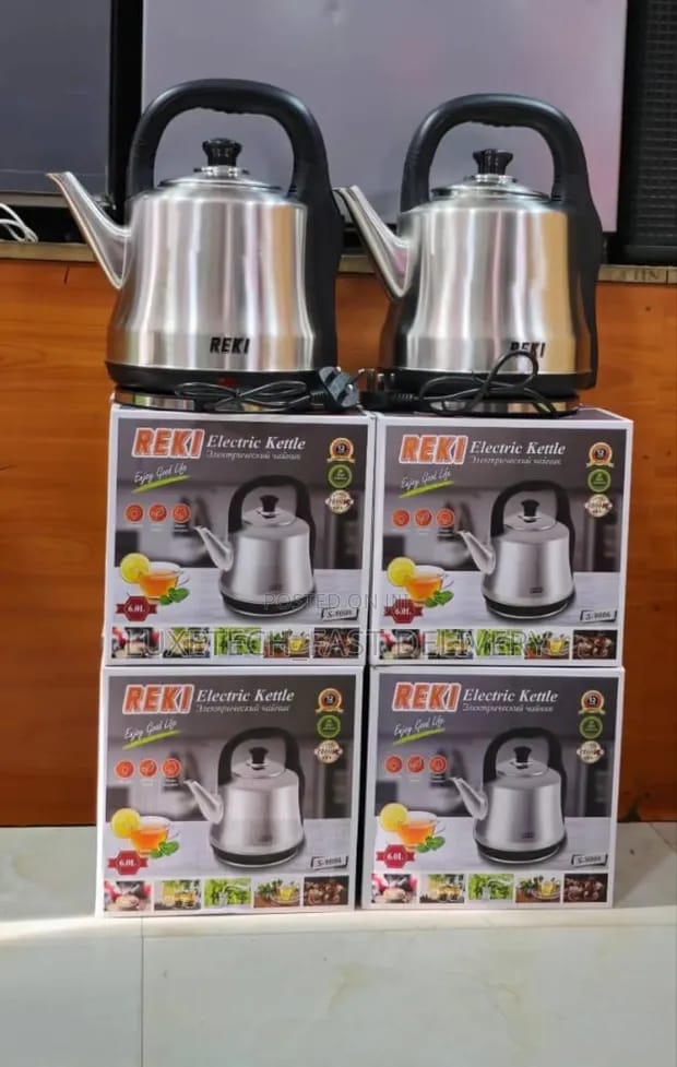 REKI Electric Kettle 5L - Stainless Steel Fast Boiling Water Kettle
