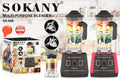 SOKANY 5000W Multi-Purpose Blender SK-666 - Professional High-Speed Smoothie Maker