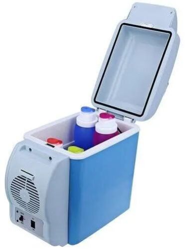 Portable Car Cooler and Warmer - 7.5L Electric Mini Fridge for Travel and Camping
