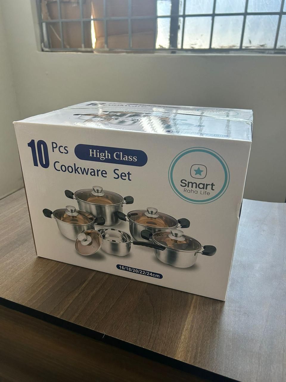 Smart Raha Life Cookware Set - 10 Piece High Class Set