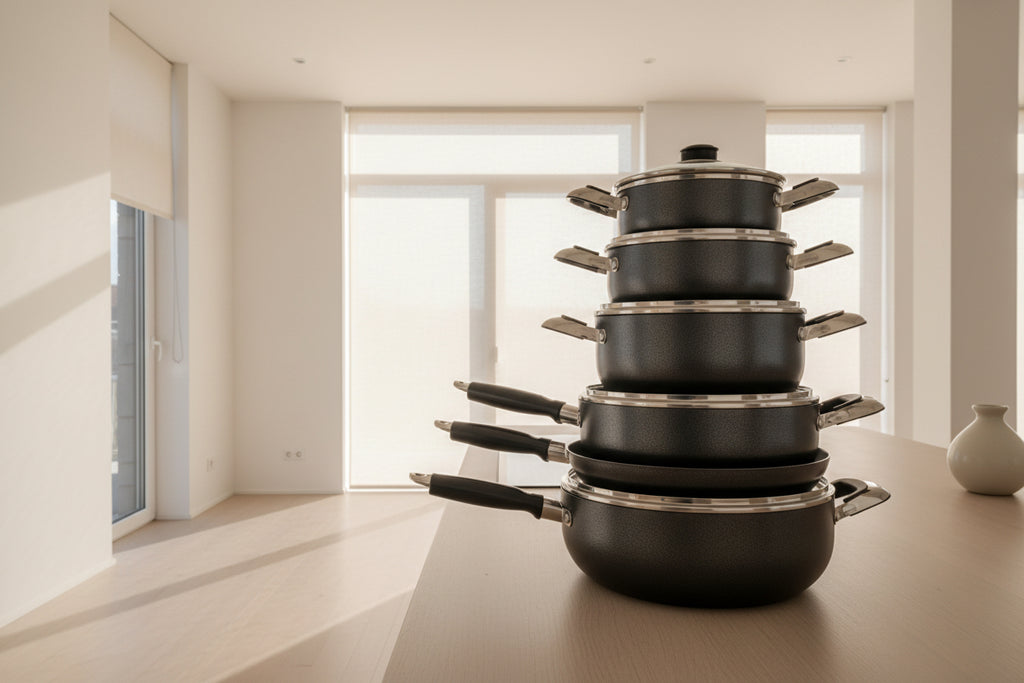 JP Jamespot 10-Piece Non-Stick Concord Sufuria Set