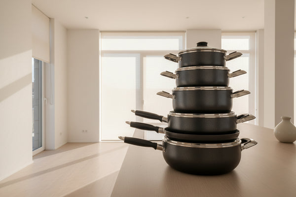 JP Jamespot 10-Piece Non-Stick Concord Sufuria Set