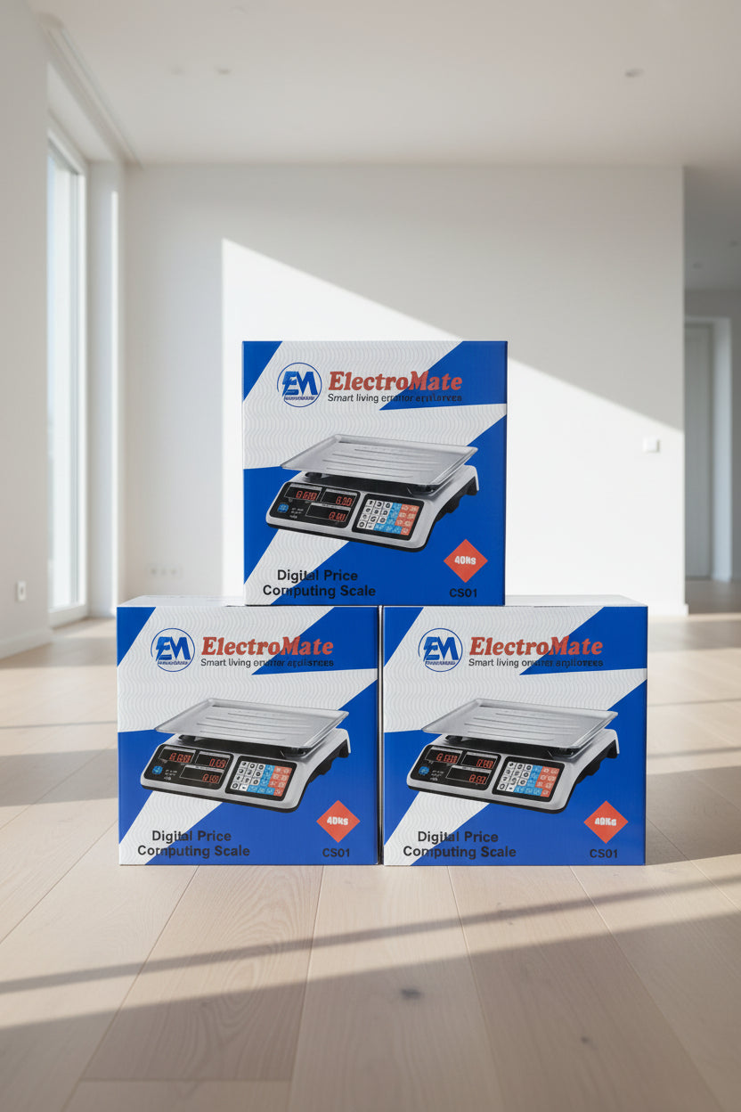 ElectroMate 40kg Digital Price Computing Weighing Scale GS01