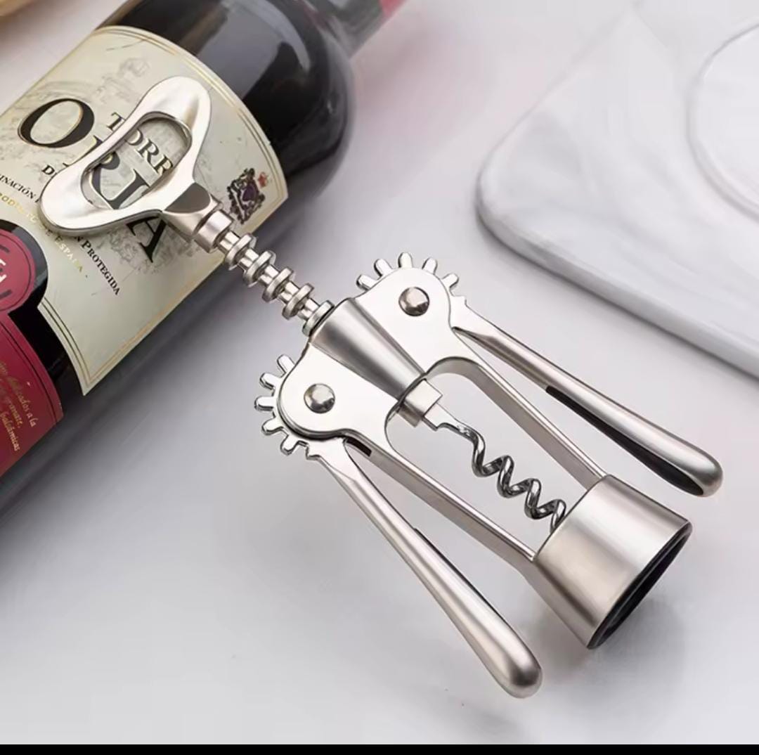 Heavy Duty Stainless Steel Corkscrew Wine Opener