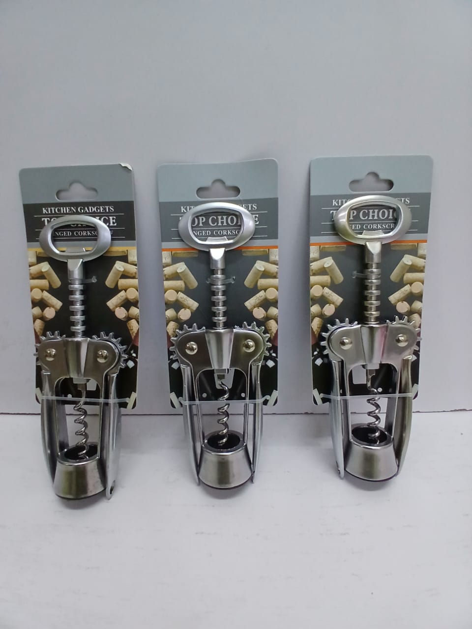 Heavy Duty Stainless Steel Corkscrew Wine Opener