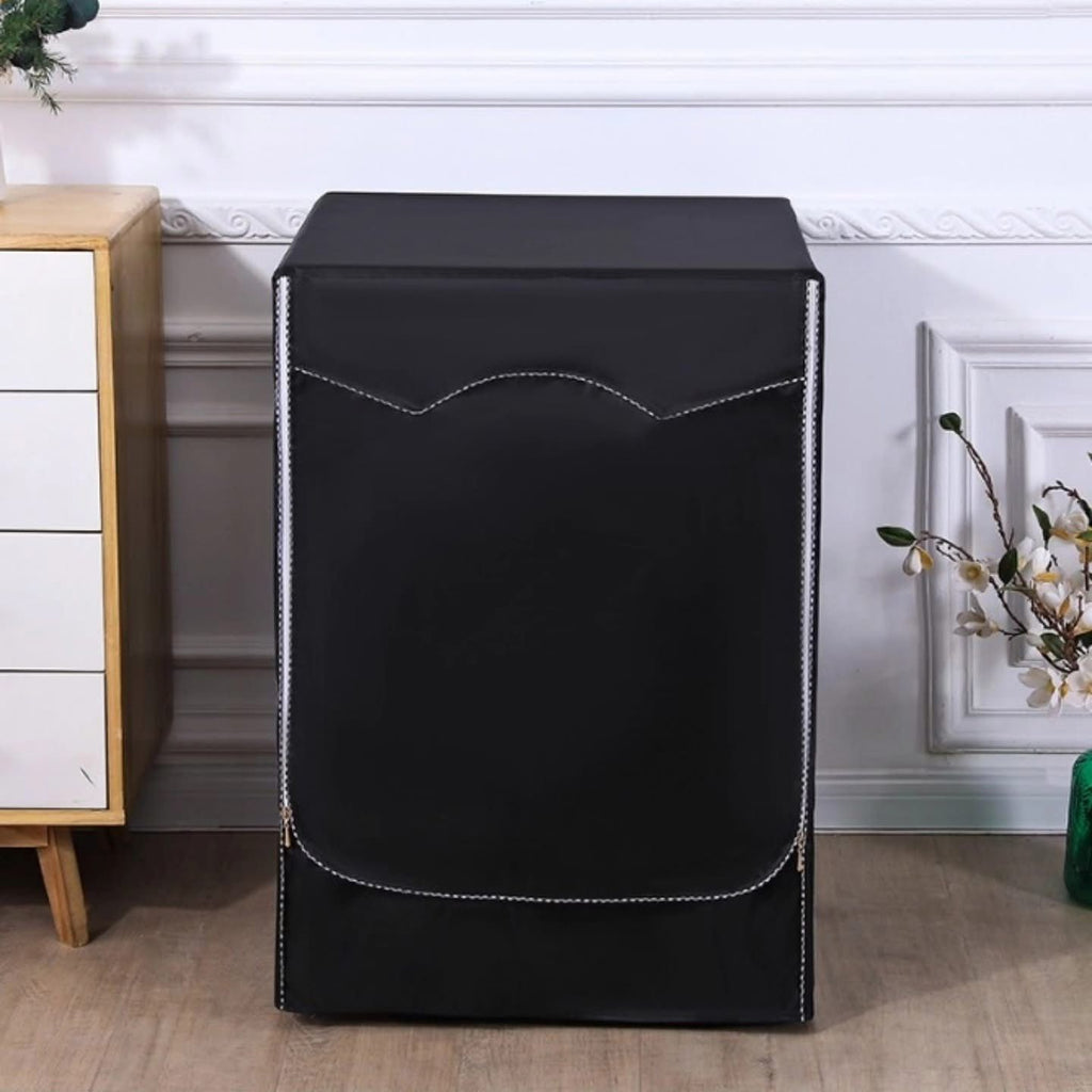 Front Load Washing Machine Cover - Waterproof Sunproof Dust Cover 85x65x60cm
