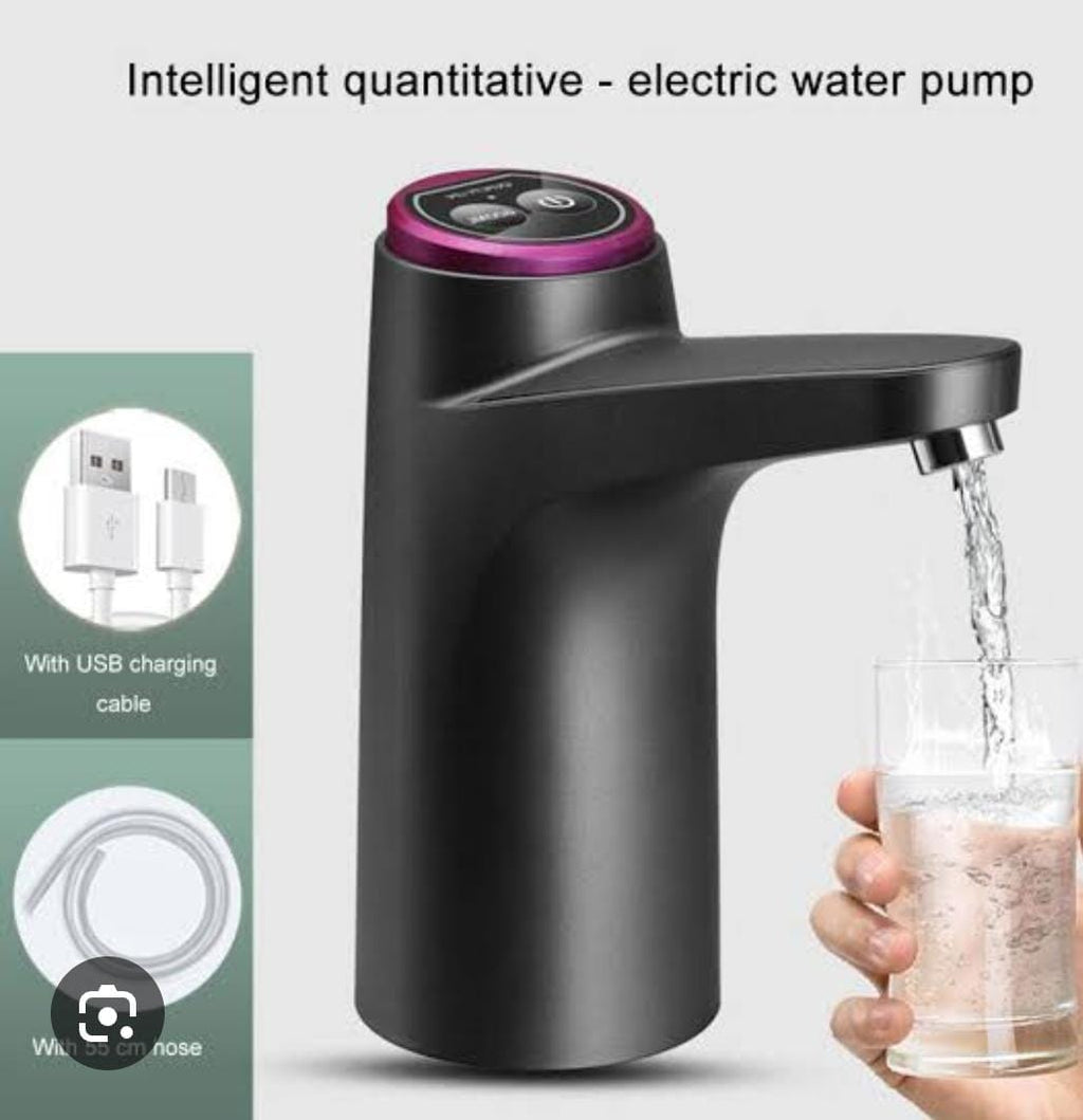 Touch Intelligent Electric Water Dispenser - Rechargeable USB Water Pump for 2-5 Gallon Bottles