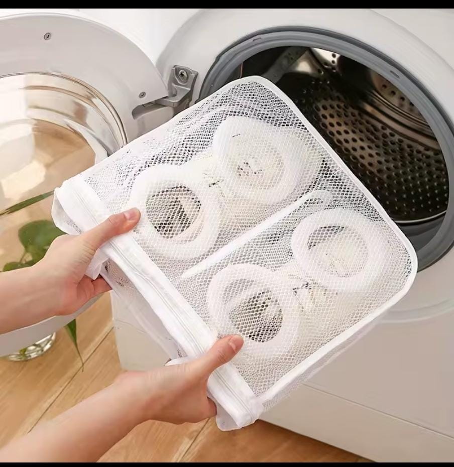 Mesh Laundry Shoe Washing Bag - Washing Machine Protector