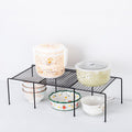 Expandable Carbon Steel Shelf Raiser - Kitchen Cabinet Organizer