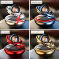 Luxury Rotating Car Dashboard Air Freshener - Aromatherapy Diffuser
