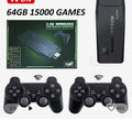 64GB Game Stick Lite - 15,000 Games with 2 Wireless Controllers