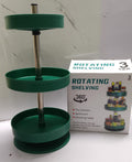 3-Tier 360° Rotating Organizer Shelf - Green