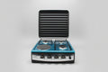 Eurochef EC-6025 Deluxe Tabletop Cooker – 3 Gas + 1 Electric Burner with Grill Lid