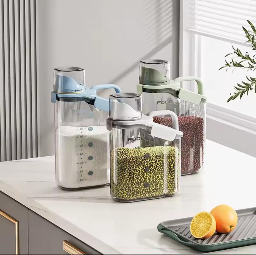 Acrylic Airtight Cereal Storage Container 2500ml