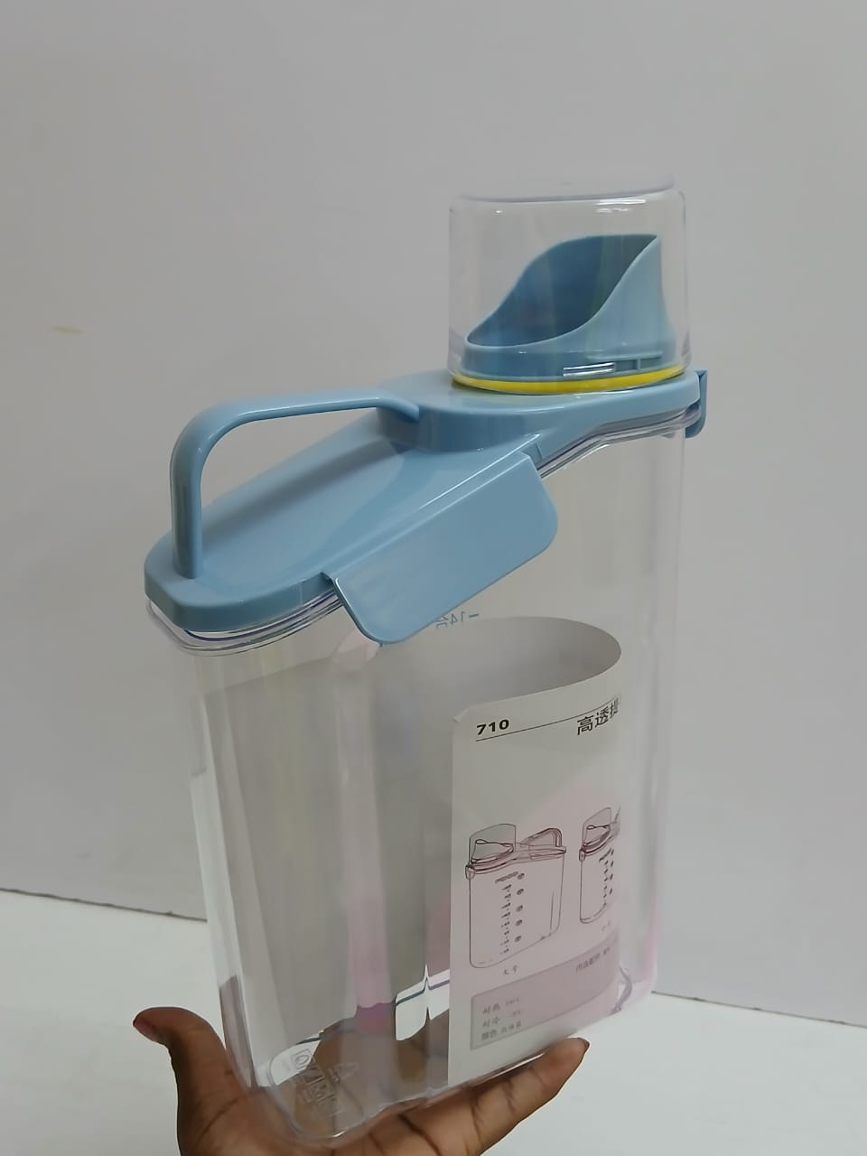Acrylic Airtight Cereal Storage Container 2500ml