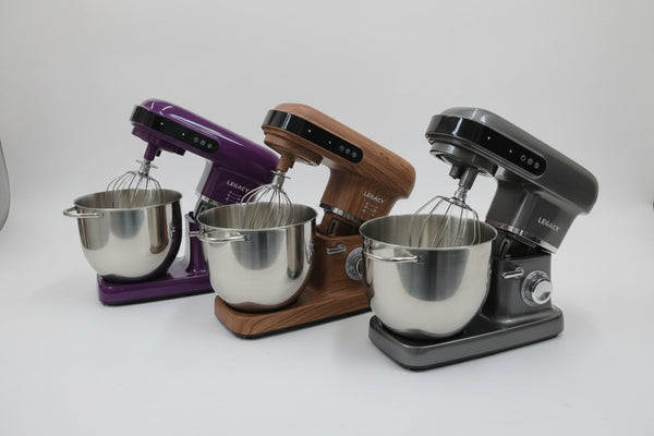 Legacy Stand Mixer 10L — Available in Purple, Wood & Grey