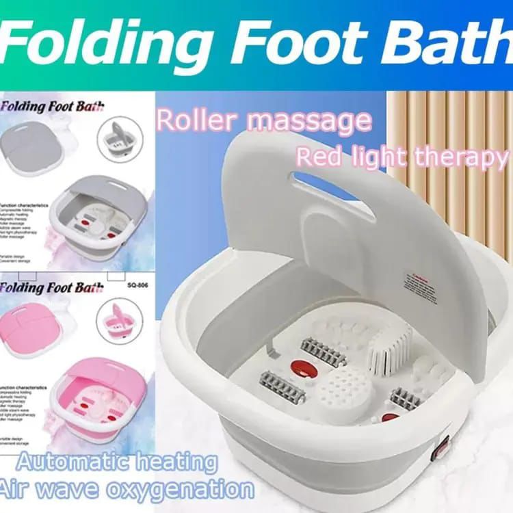 Portable Silicone Folding Electric Foot Bath Machine – Big Size