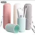 Portable Travel Toothbrush Holder Cup – 2-in-1 with Carry Strap