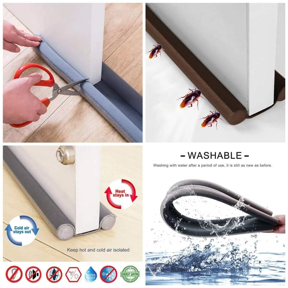 Bottom Door Sealer Strip – Draft & Dust Blocker