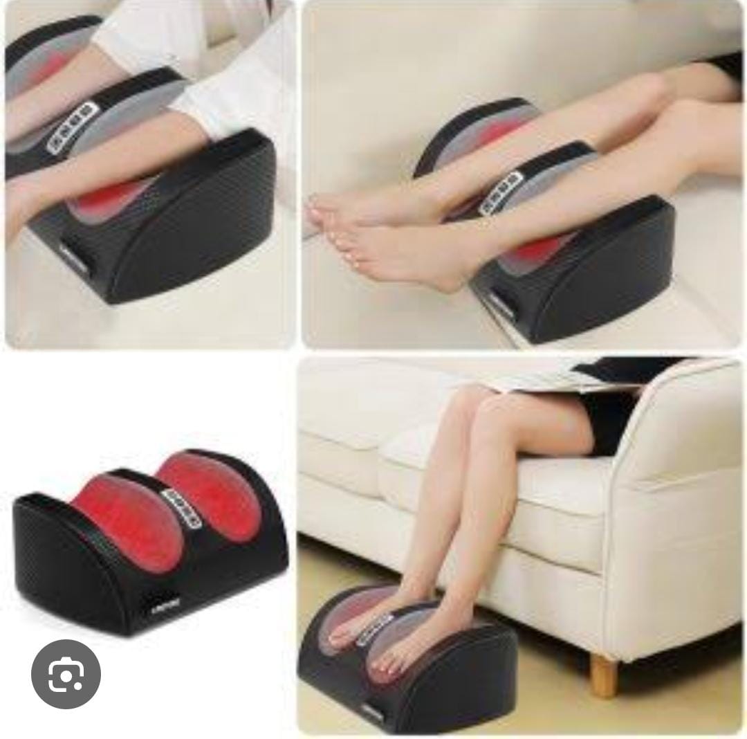 Electric Foot Massager with Heat – Shiatsu Kneading & Infrared Therapy