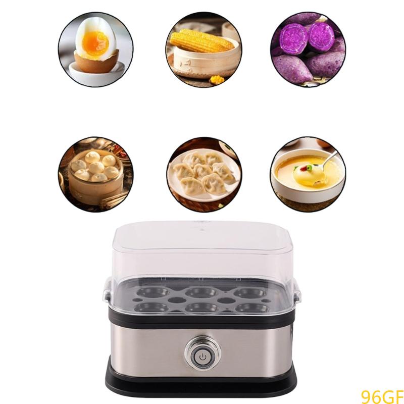 Electric Egg Boiler with Timer & Water Measuring Cup – 6 Eggs Capacity
