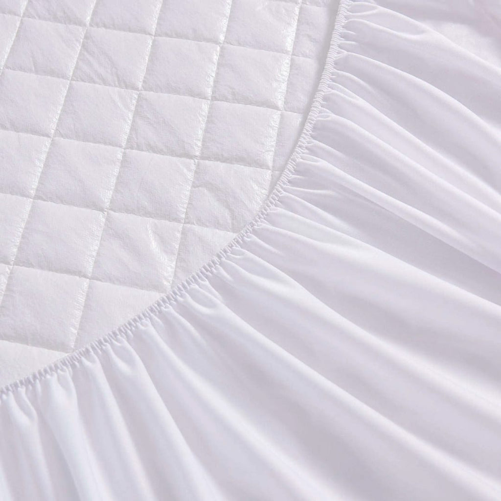 Waterproof Quilted Mattress Protector – 7ft x 8ft | Deep Fitted | King Size
