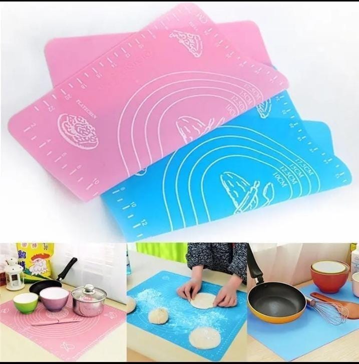 Silicone Chapati Baking Mat – Non-Stick with Measurements