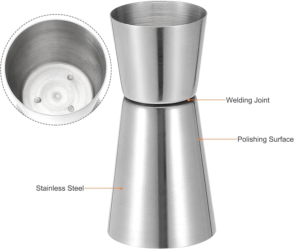 Stainless Steel Double Tot Jigger 15/30ml