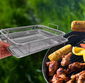 Stainless Steel Oven Air Fryer Basket & Tray Set – Heat-Resistant, Multifunctional Crisper