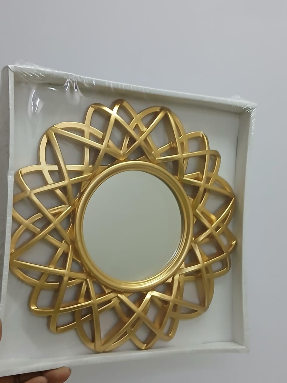 Gold Decorative Wall Hanging Mirror Frame Art – 5 Designs, Premium Home Décor