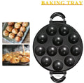 12-Hole Non-Stick Round Baking Pan – Vitumbua, Scones, Waffles & Cookies Maker