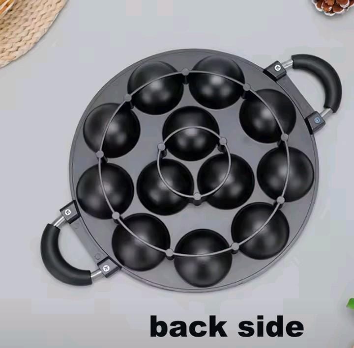 12-Hole Non-Stick Round Baking Pan – Vitumbua, Scones, Waffles & Cookies Maker