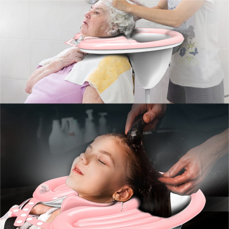 Inflatable Hair Washing Basin – Portable Shampoo Bowl for Bedridden, Elderly, Kids & Home Use | 81 x 60cm