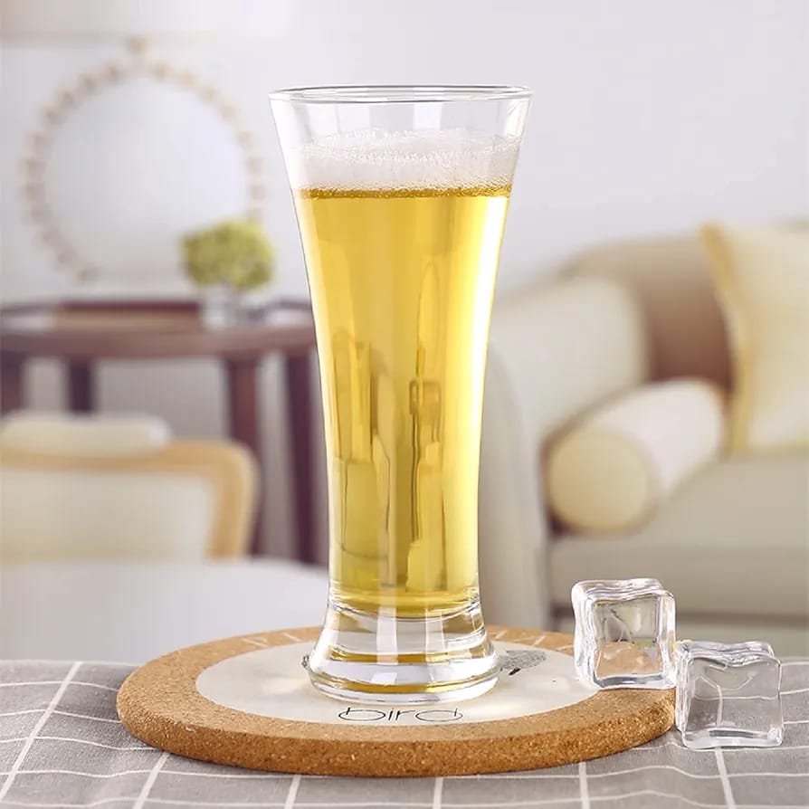 Clear Glass Pilsner Glass