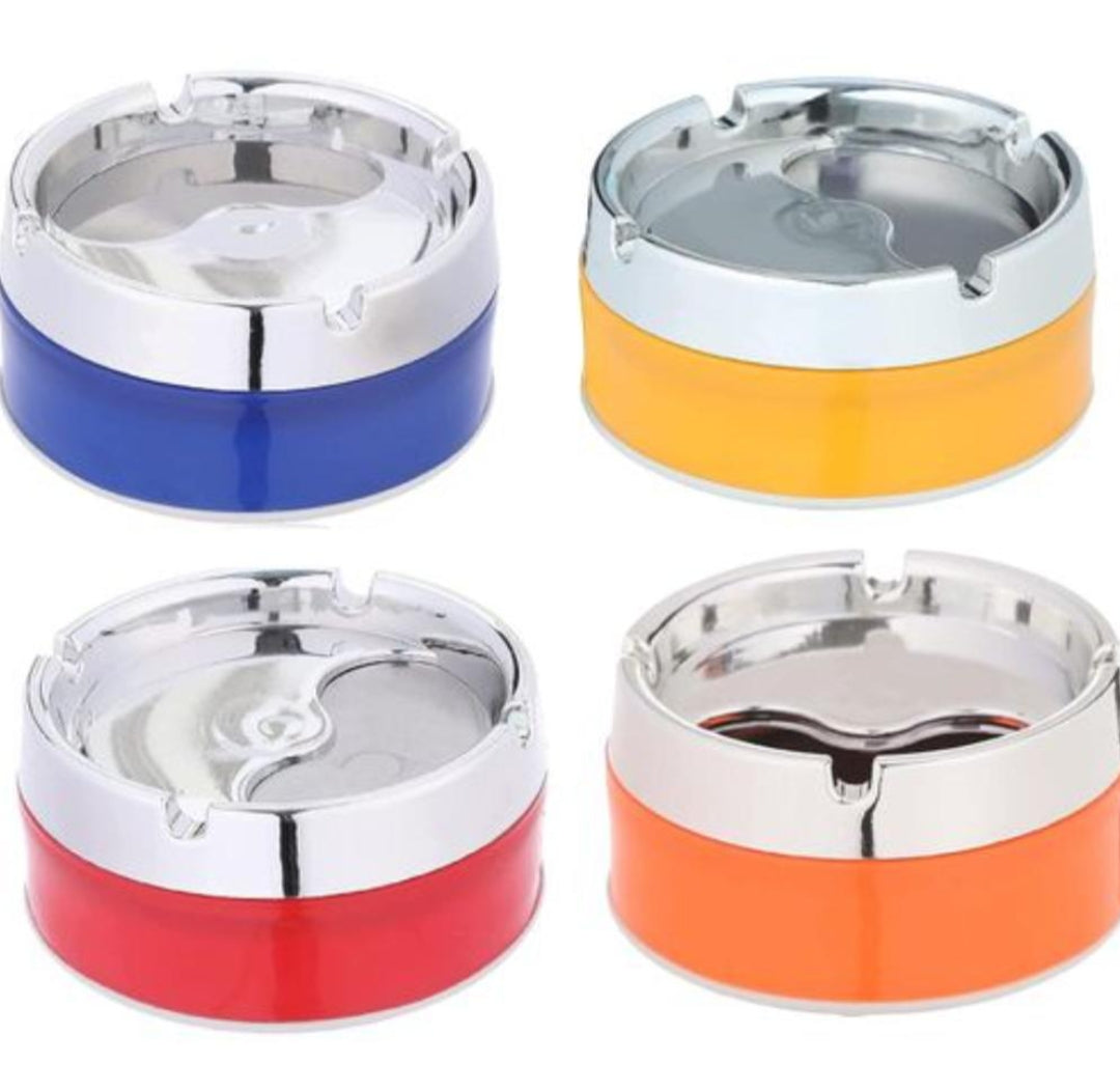 Advanced Stainless Steel Ashtray with Lid