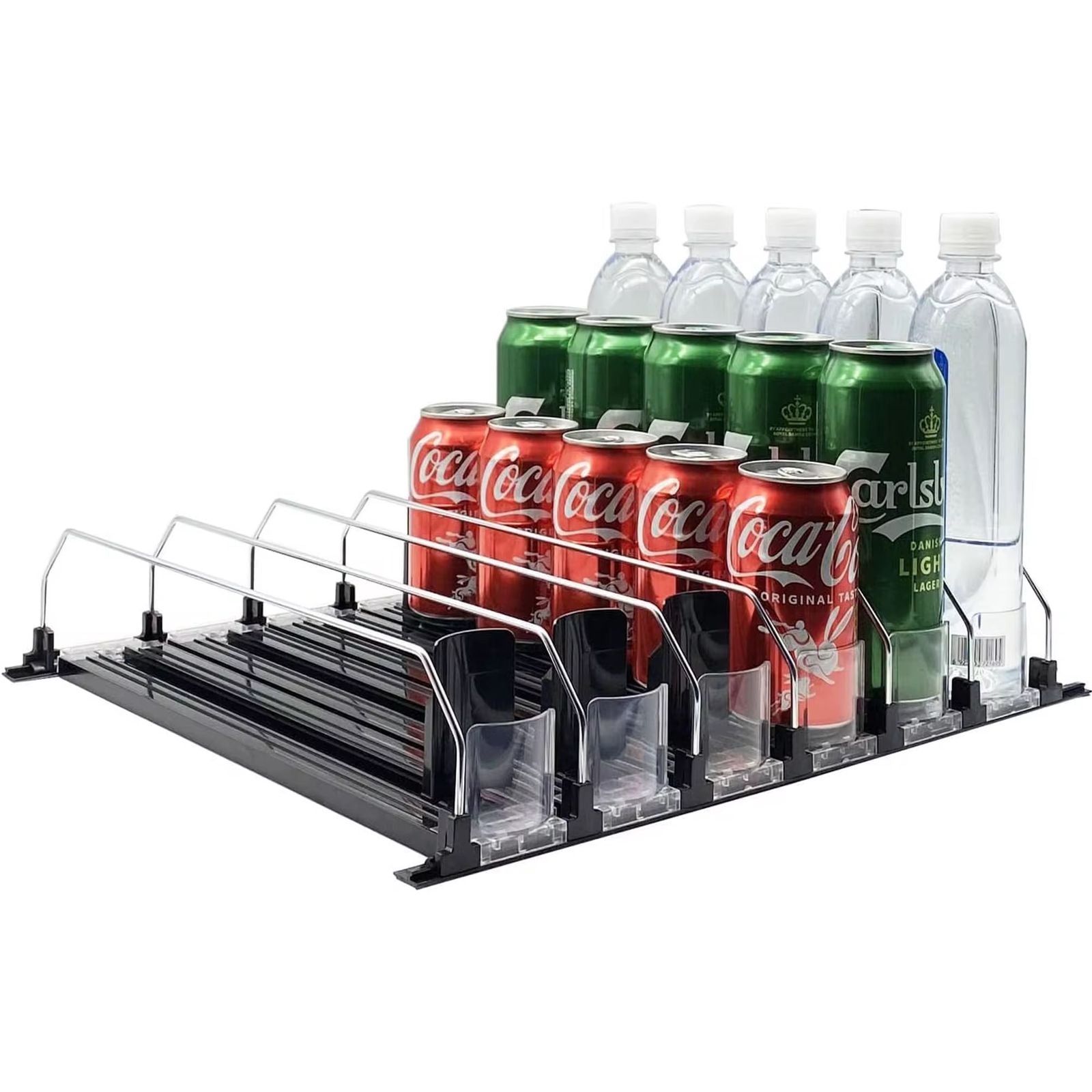 Adjustable Beverage Shelf Pusher / Propeller for Display Case