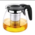 1100ml Borosilicate Glass Teapot with Removable Stainless Steel Infuser