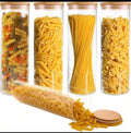 2000ml Borosilicate Glass Storage Container with Bamboo Lid