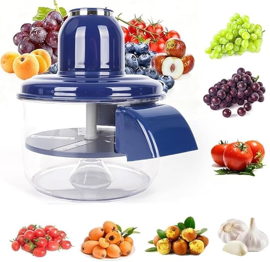 Wireless Rechargeable Electric Fruit & Vegetable Peeling Machine | 50W | 5-Blade | 1300mAh