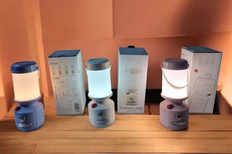 Sweet Days Portable Rechargeable Camping Lantern | 4 Colours | USB Charging