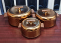 Forever Gold Insulated Hotpot Set of 3 | Premium Quality | 3 Colour Variants